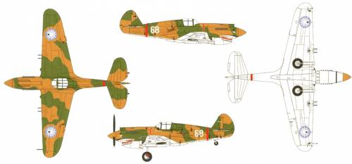 Curtiss P-40B Tomahawk