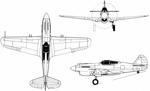 Curtiss P-40C Tomahawk II