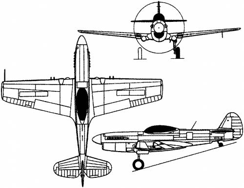 Curtiss P-40Q (1940)