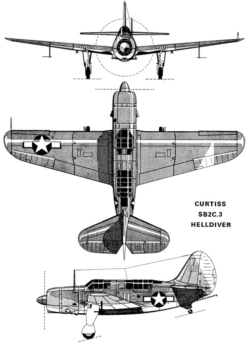 Curtiss SB2C-3 Helldiver