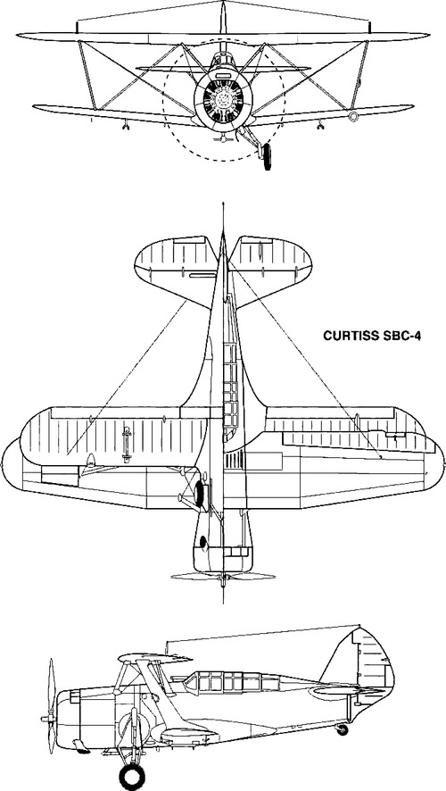 Curtiss SBC-4 Helldiver