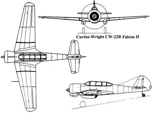 Curtiss-Wright CW-22B Falcon II