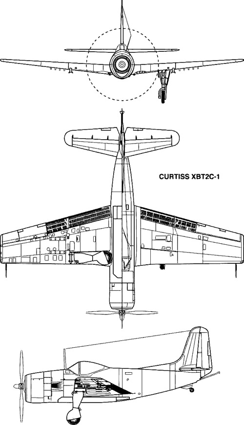 Curtiss XBT2C-2