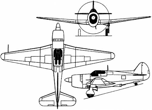 Curtiss XP-62 (1944)