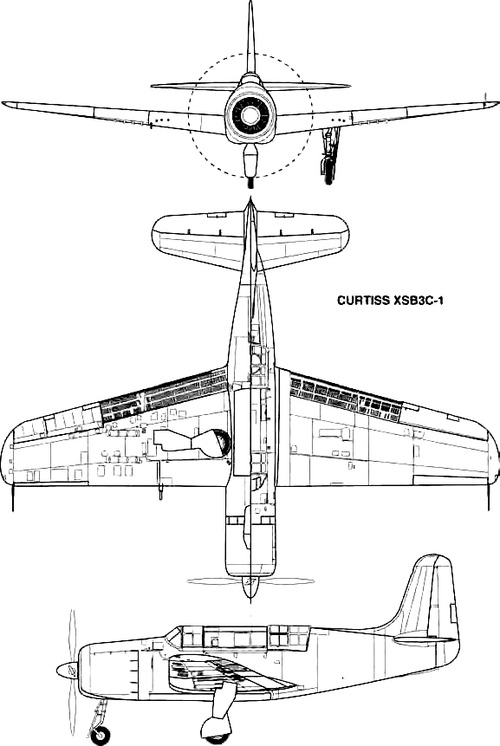 Curtiss XSB3C-1