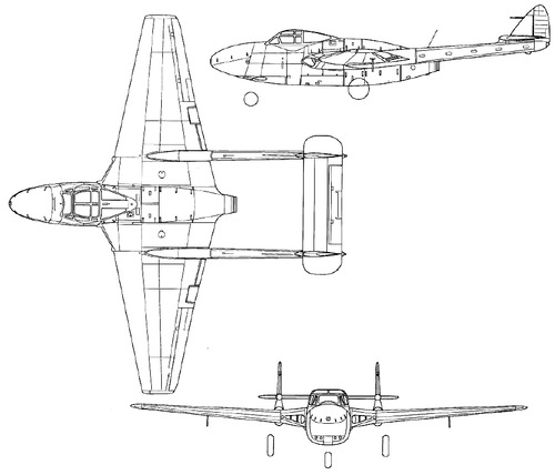 de Havilland DH.100 Vampire T.1