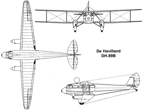 de Havilland DH.89B Dragon Rapide