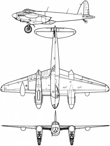 de Havilland DH.98 Mosquito PR-34