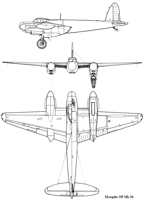 de Havilland. Mosquito NF Mk.36