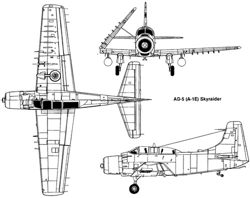 Douglas A-1E Skyraider (AD-5)