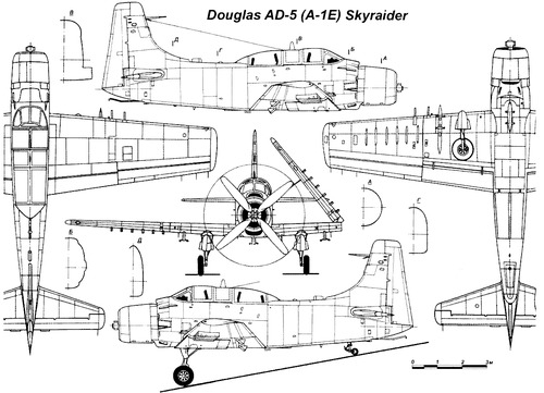 Douglas A-1E Skyraider (AD-5)