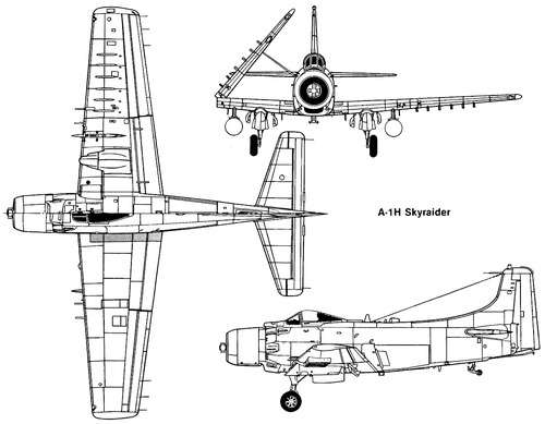 Douglas A-1H Skyraider(AD-6)