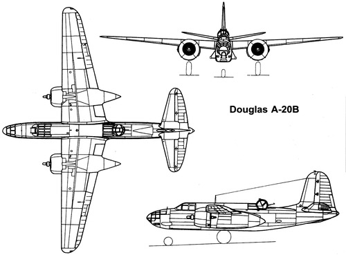 Douglas A-20B Havoc