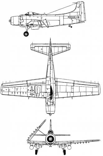 Douglas AD-2 Skyraider