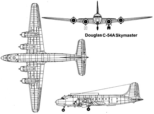 Douglas C-54A Skymaster