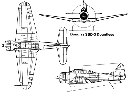 Douglas SBD-3 Dauntless