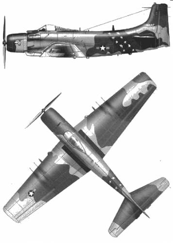 Douglas Skyraider A-1H (AD-6)