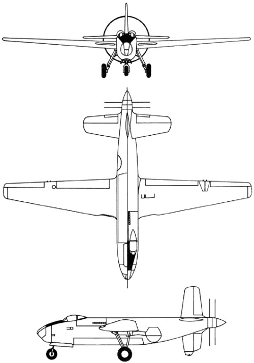 Douglas XB-42 (1944)
