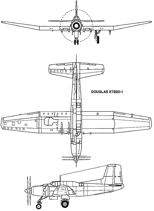 Douglas XTB2D-1 Skypirate