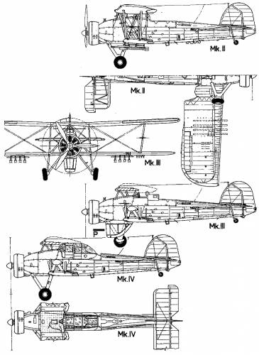 Fairey Swordfish Mk. II-IV