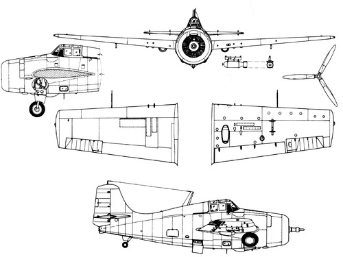 Grumman F4F-3 Wildcat