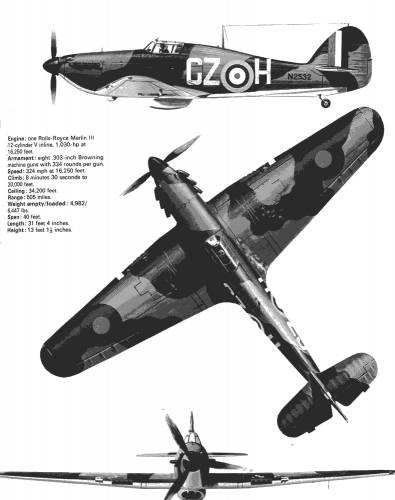 Hawker Hurricane 1 Seat