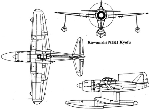 Kawanishi N1K1 Kyofu [Rex]