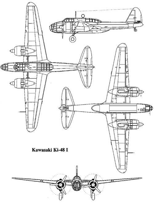 Kawasaki Ki-48-I Type 99 (Lilly)