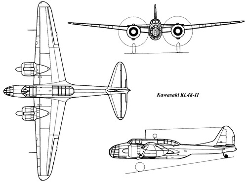 Kawasaki Ki-48-II (Lilly)