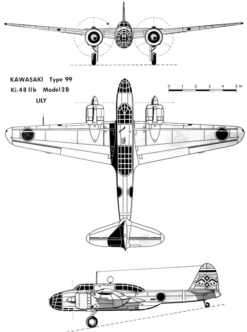 Kawasaki Ki-48-IIb Type 99 (Lilly)