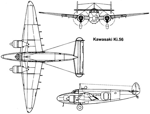 Kawasaki Ki-56 [Thalia]