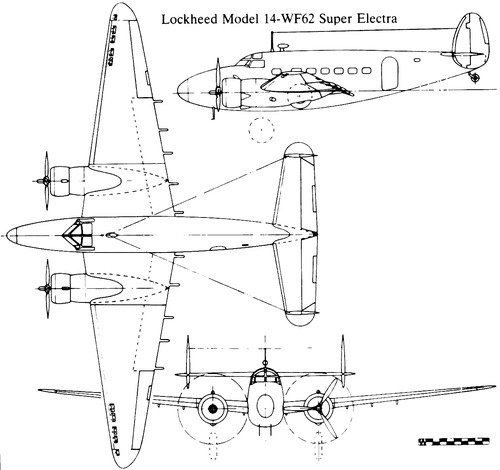 Lockheed 14-WF62 Super Electra