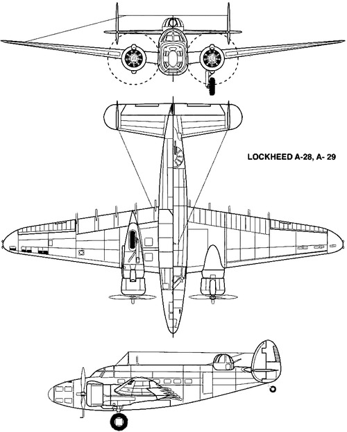 Lockheed A-28 - A-29 Hudson
