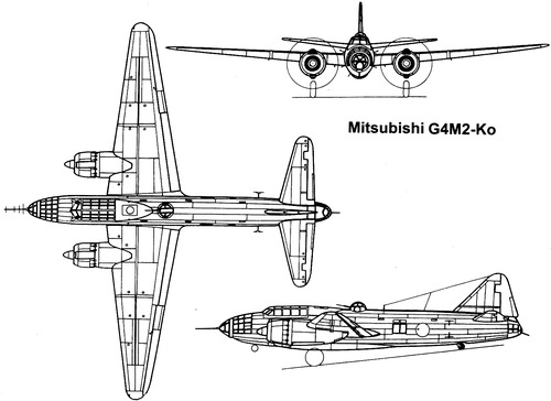 Mitsubishi G4M2-Ko (Betty)