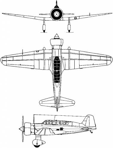 Mitsubishi Ki-15 / C5M (Babs) (1936)