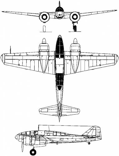 Mitsubishi Ki-46 (Dinah) (1939)