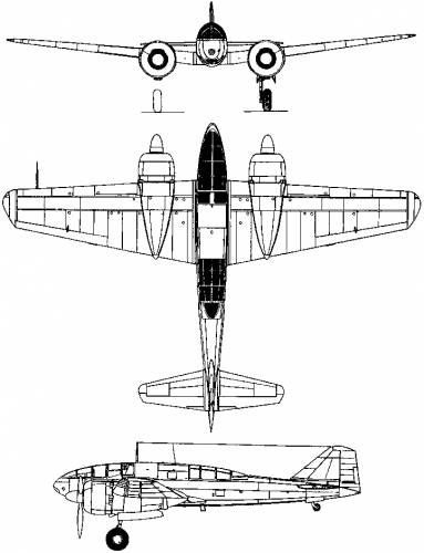 Mitsubishi Ki-46-III (Dinah)