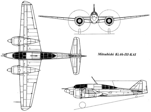 Mitsubishi Ki-46-III-Kai [Dinah]