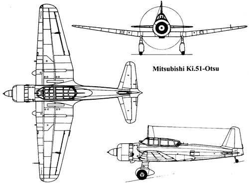 Mitsubishi Ki-51-Otsu [Sonia]