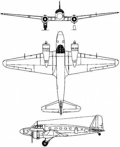 Mitsubishi Ki-57 / MC-20 / L4M TOPSY (1939)