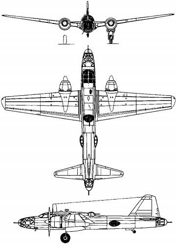 Mitsubishi Ki-67 Hiryu (Peggy) (1942)