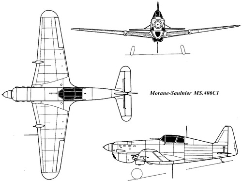 Morane-Saulnier MS.406C.1
