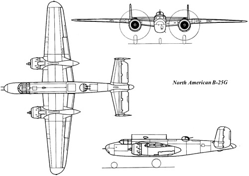 North American B-25G Mitchell