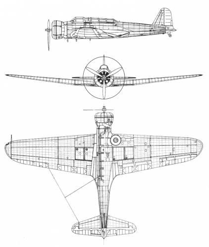 Nakajima BSN-1 Mod 11 (Kate)