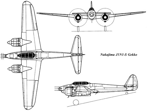 Nakajima J1N1-S Gekko [Irving]