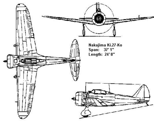 Nakajima Ki-27 (Nate)