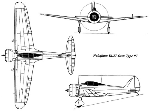 Nakajima Ki-27-Otsu Type 97 [Nate]