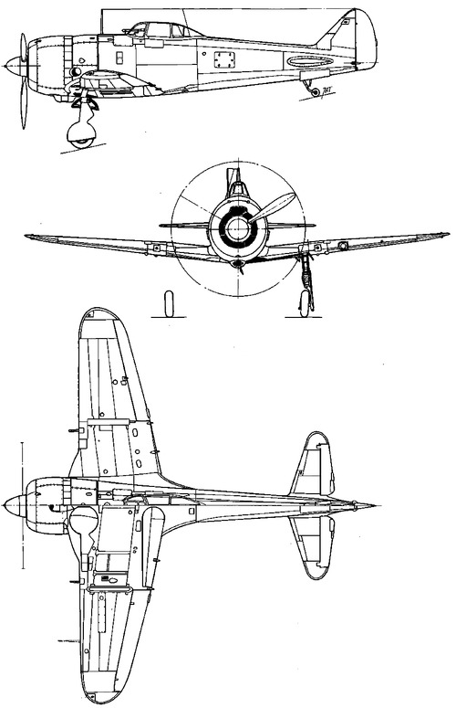 Nakajima Ki-44 II Shoki (Tojo)