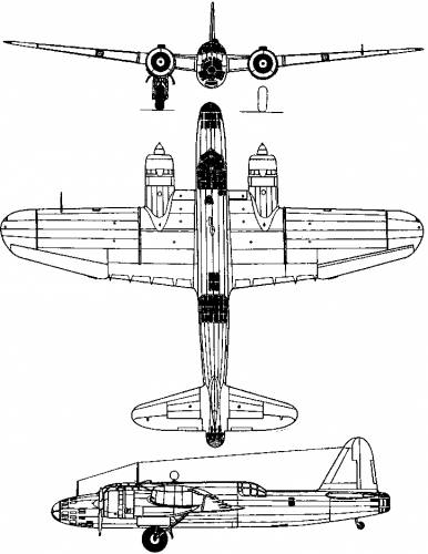 Nakajima Ki-49 Donryu (Helen) (1939)