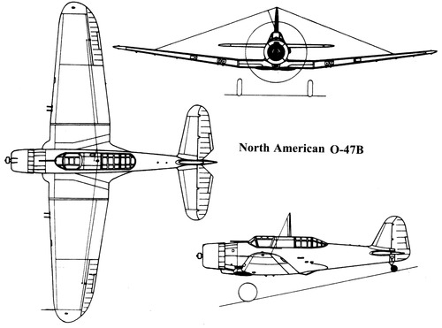 North American O-47B